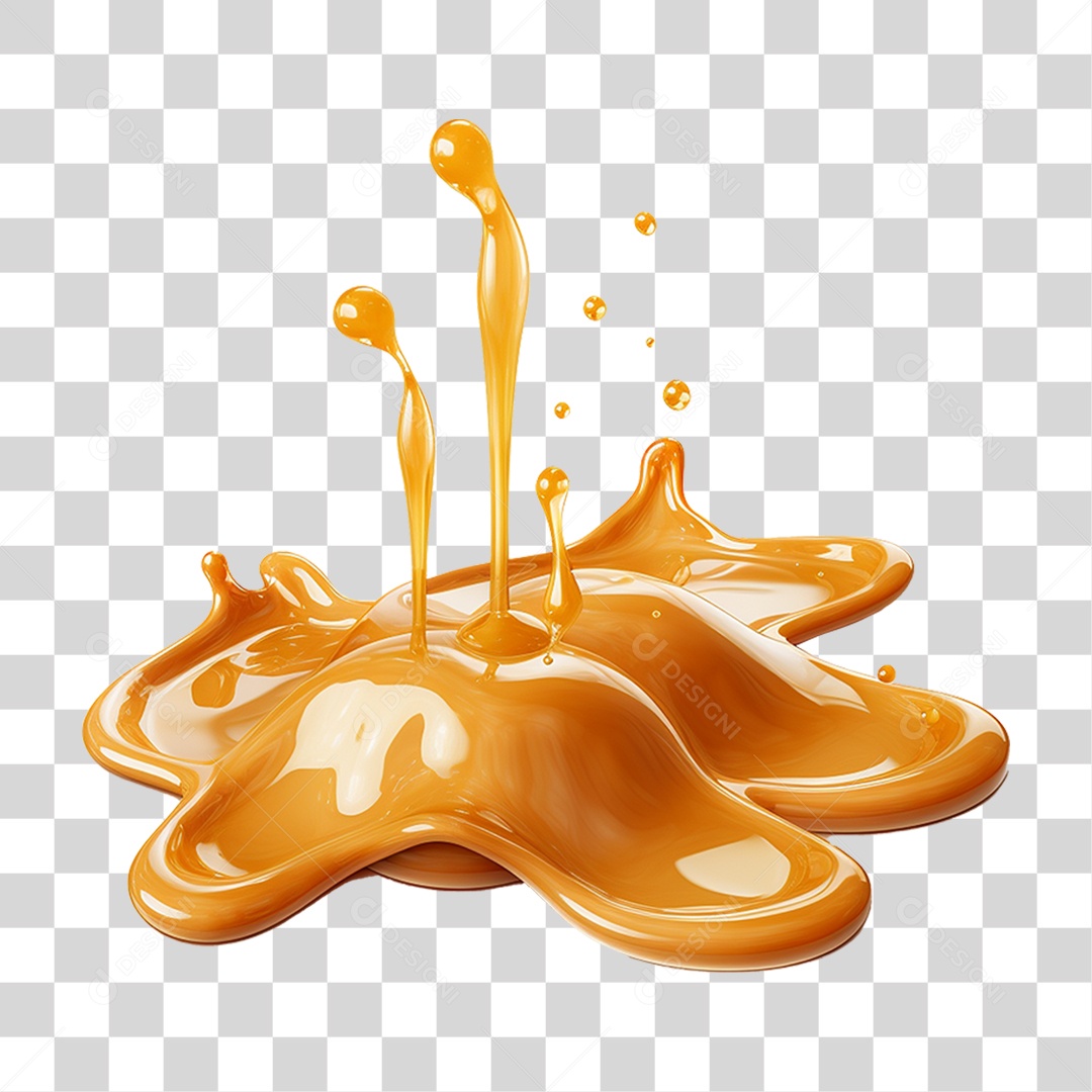 Doce de Caramelo PNG Transparente