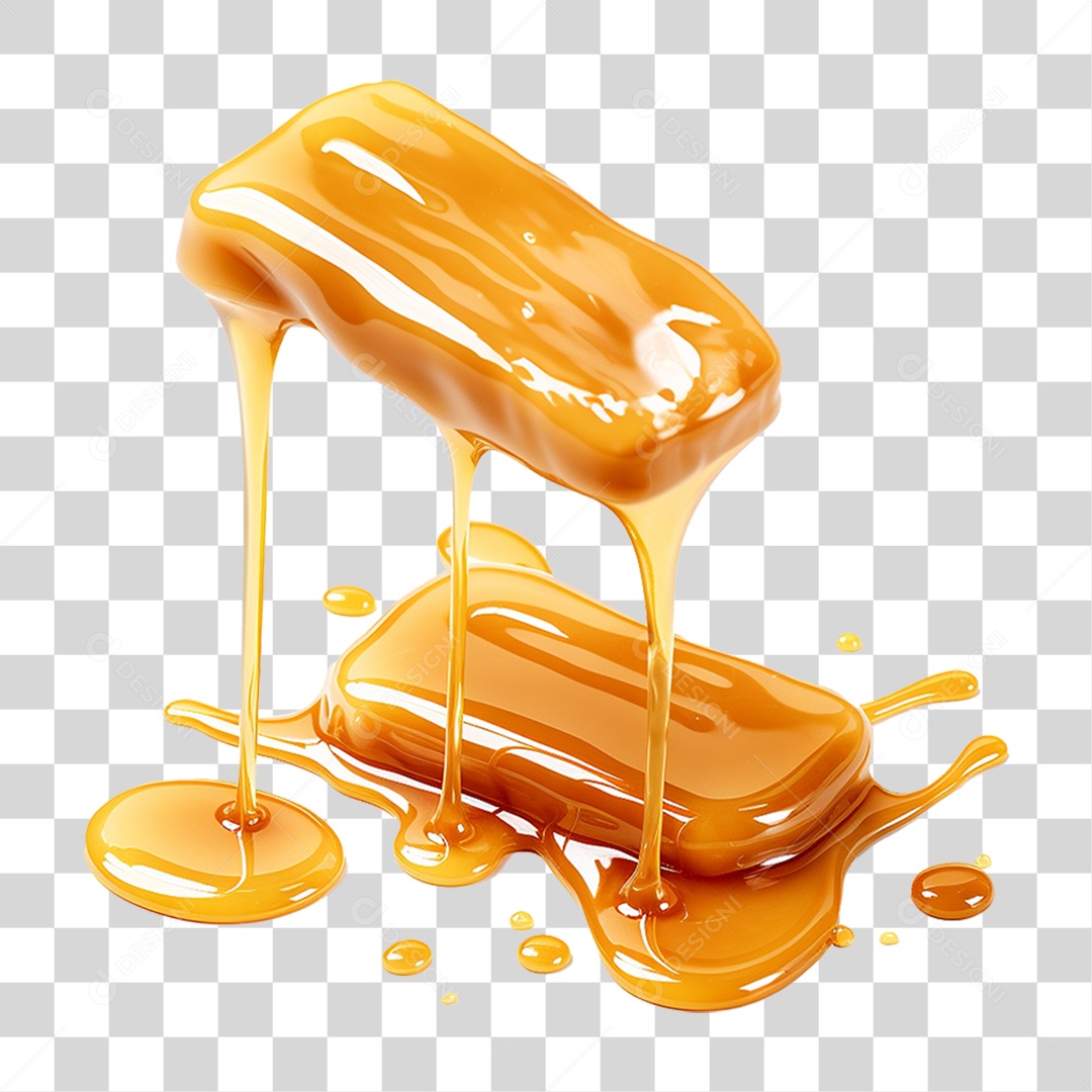 Doce de Caramelo PNG Transparente