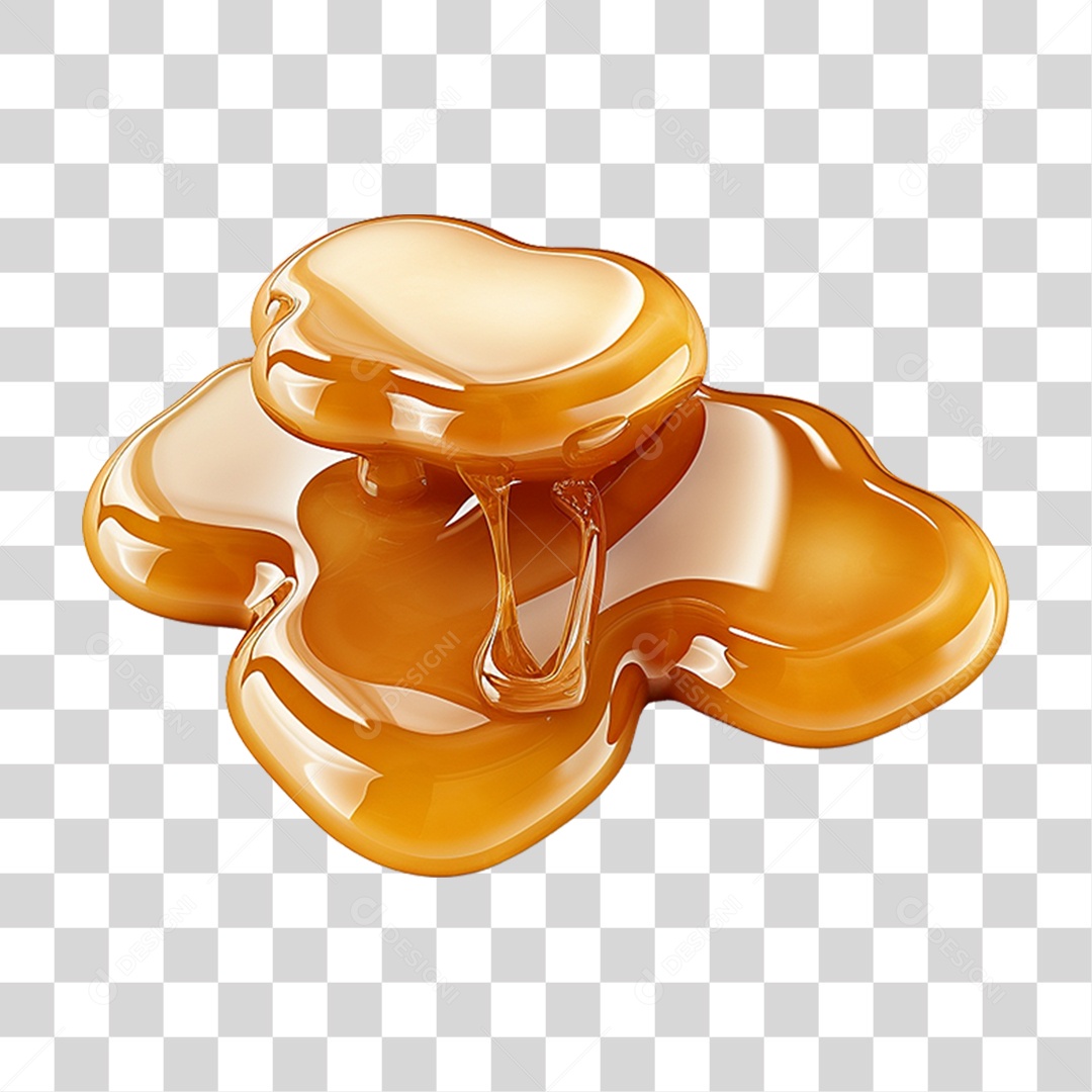 Doce de Caramelo PNG Transparente