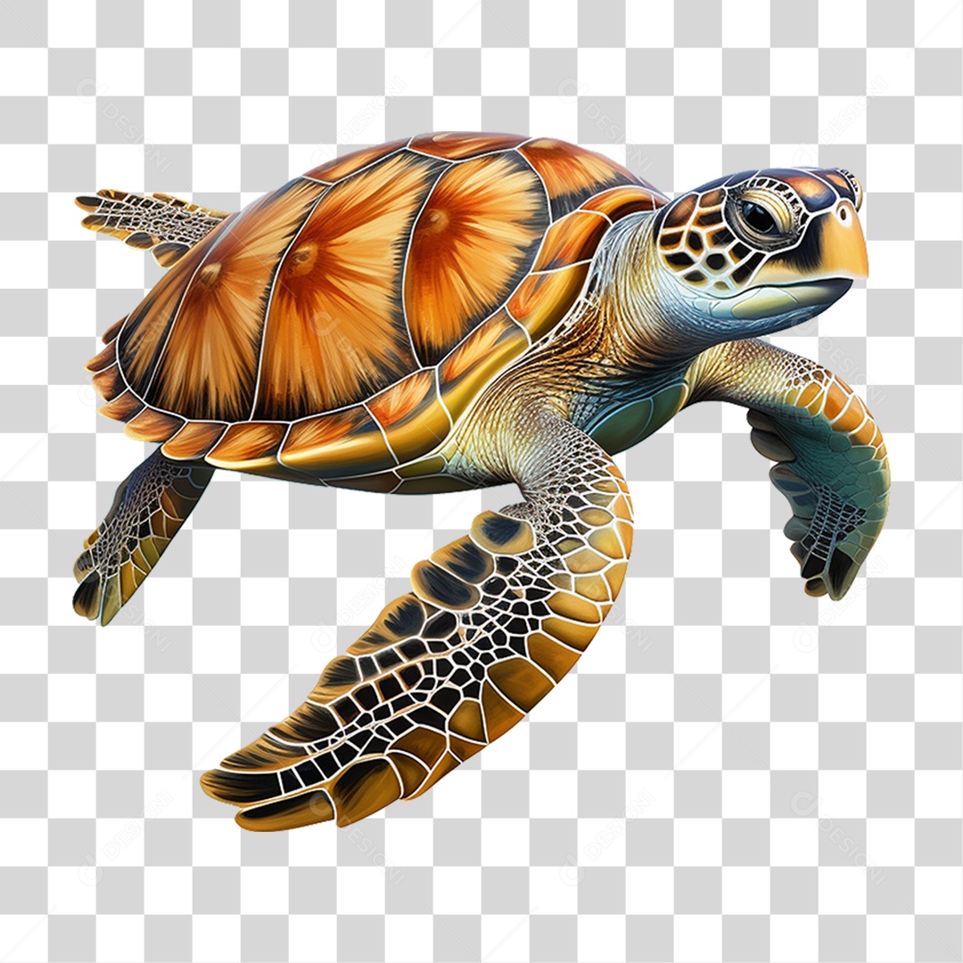 Animal Tartaruga Marinha PNG Transparente