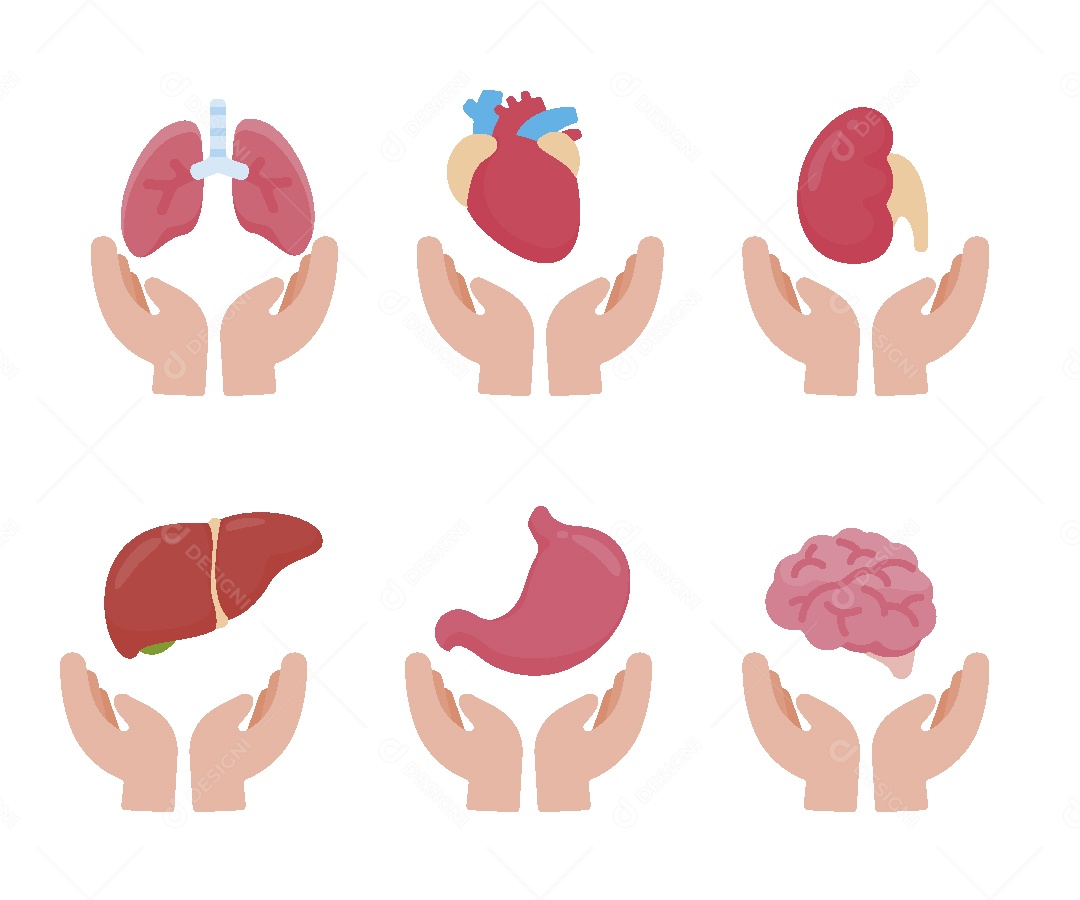 Conjunto de Ícones de Saúde Vetor EPS