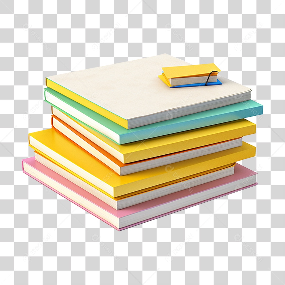 Materiais Escolares Volta ás Aulas PNG Transparente