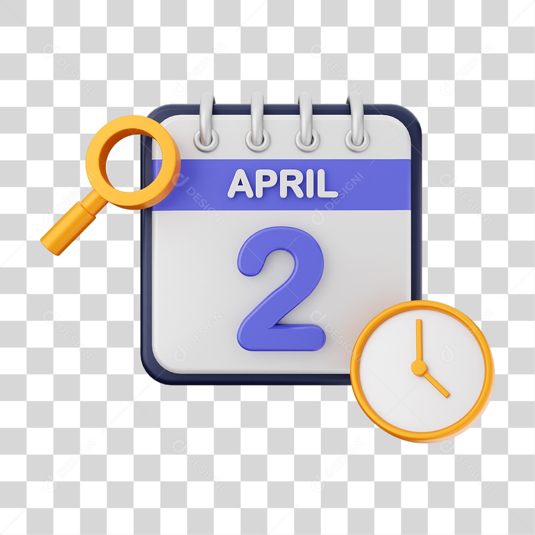 Calendário Datas Maio Dia 2 PNG Transparente