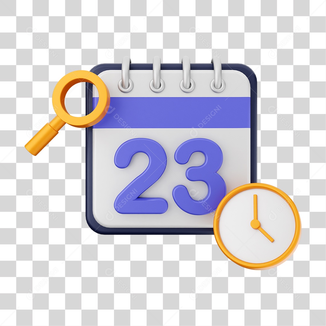 Calendário Datas Dezembro Dia 23 PNG Transparente