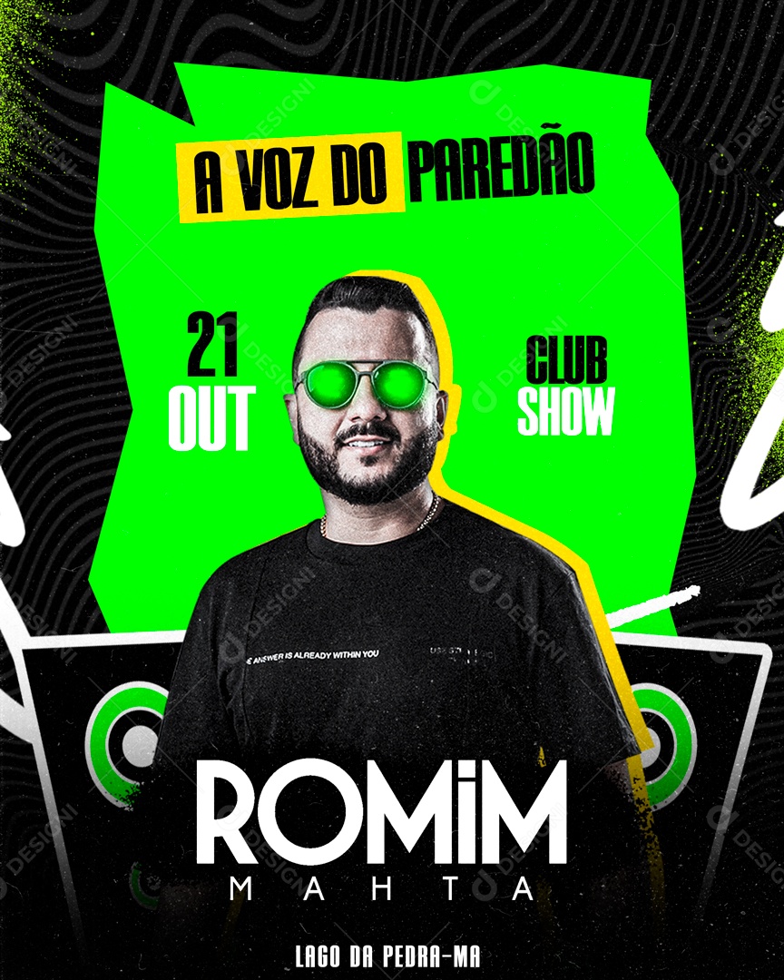 Social Media Flyer Story Romim Mahta PSD Editável