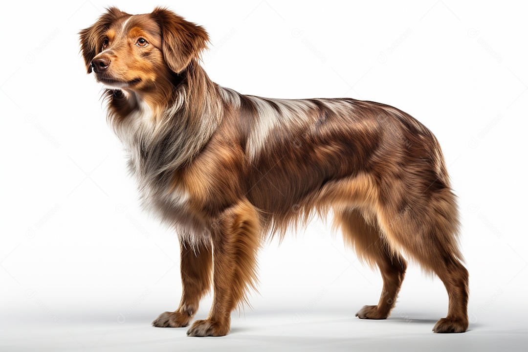 Um cão pastor australiano
