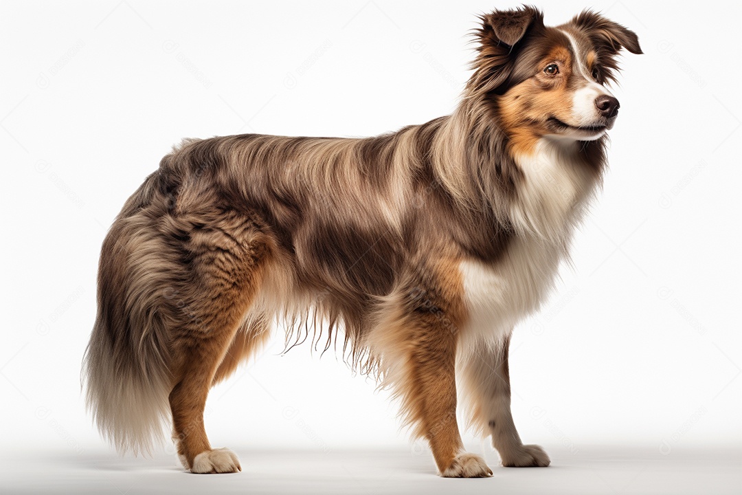 Um cão pastor australiano