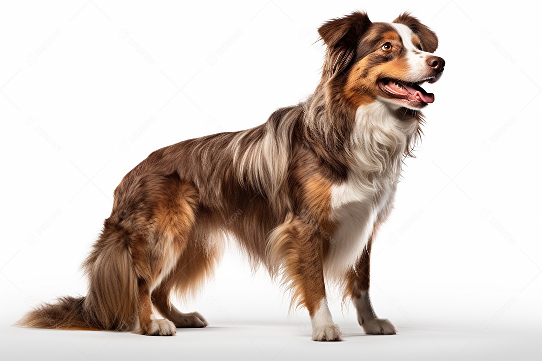 Um cão pastor australiano