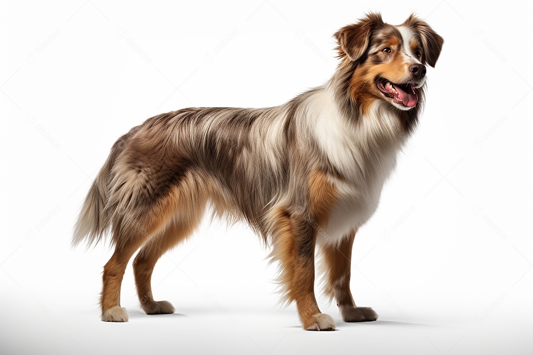 Um cão pastor australiano