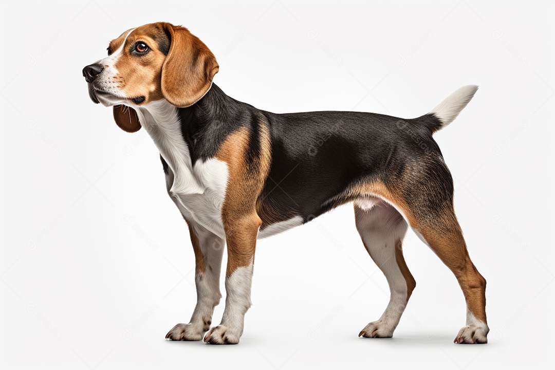Um cachorro Beagle
