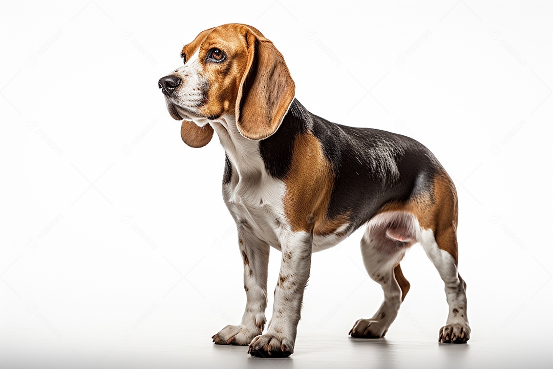 Um cachorro Beagle