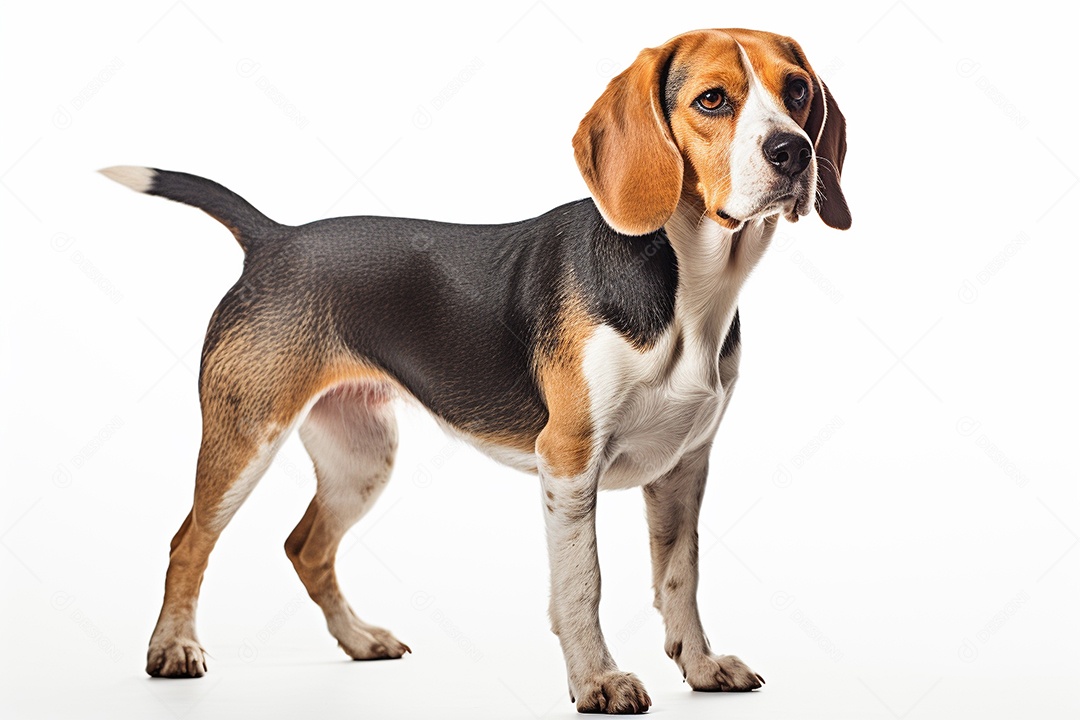 Um cachorro Beagle