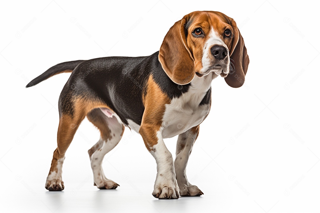 Um cachorro Beagle