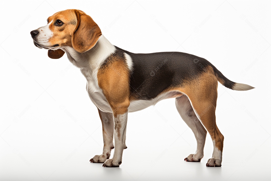 Um cachorro Beagle
