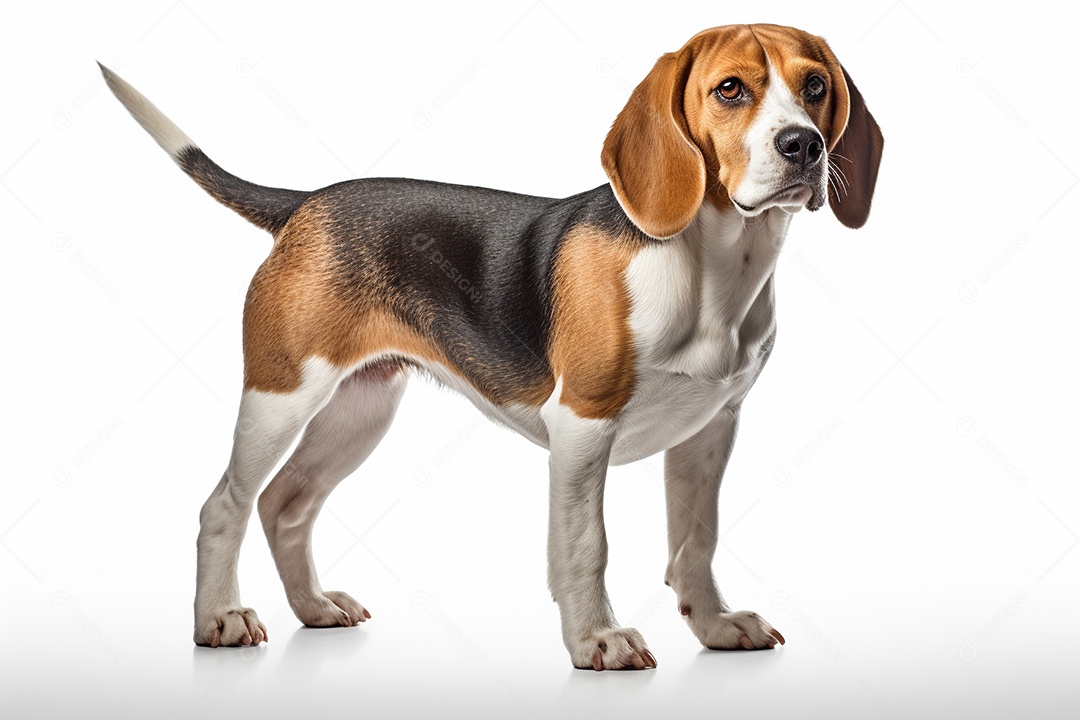 Um cachorro Beagle