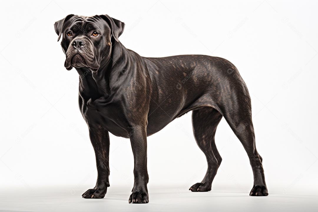 Um cachorro Cane Corso