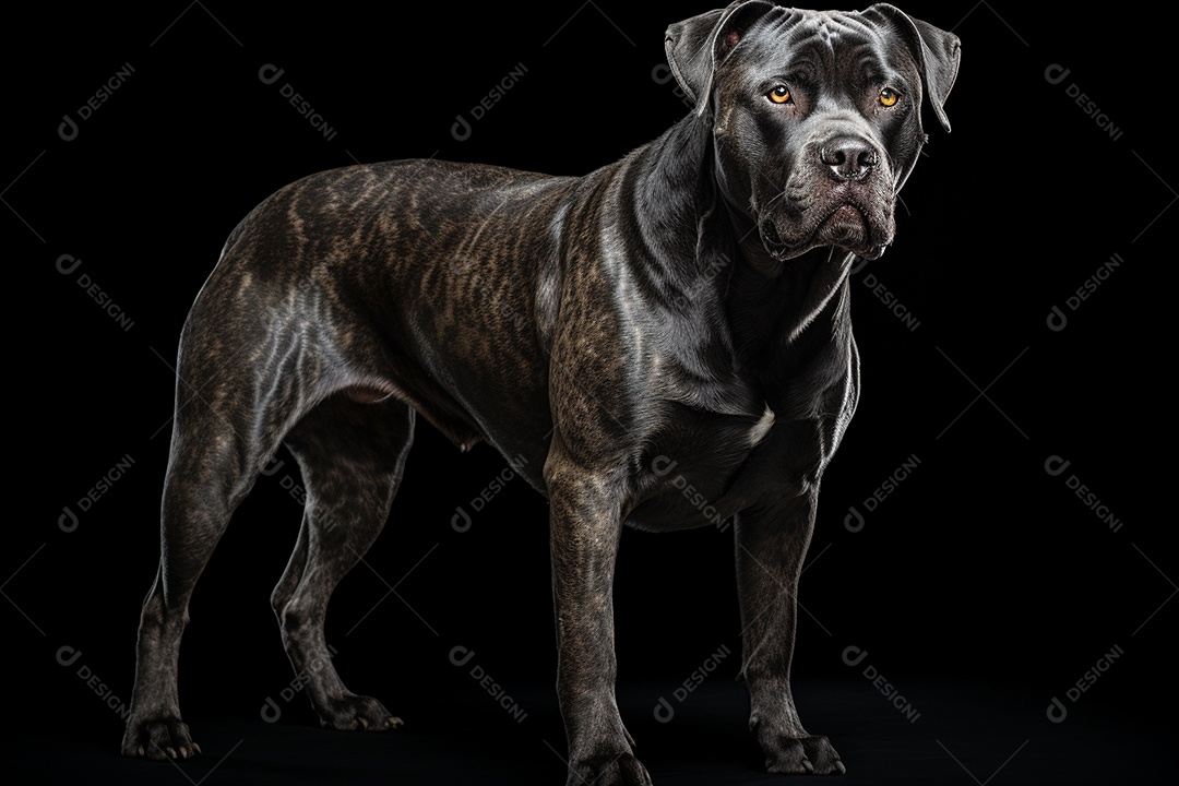 Um cachorro Cane Corso