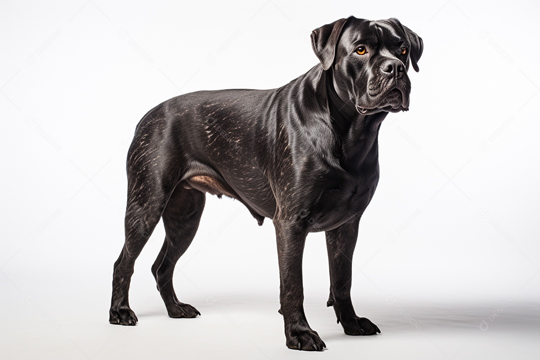 Um cachorro Cane Corso