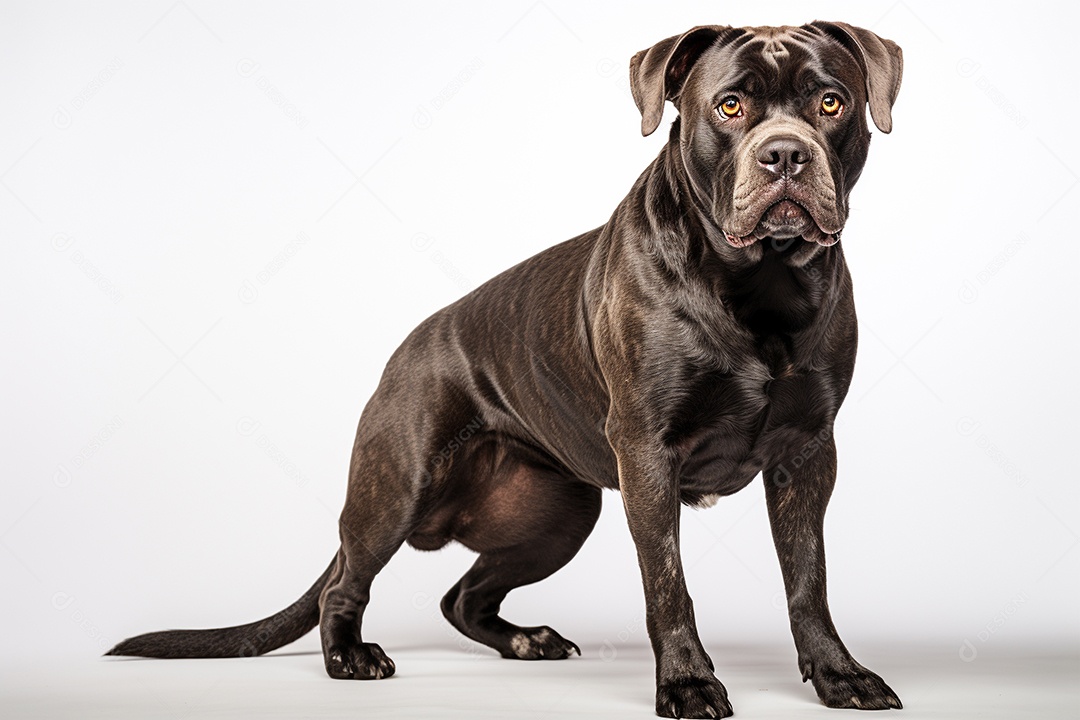 Um cachorro Cane Corso