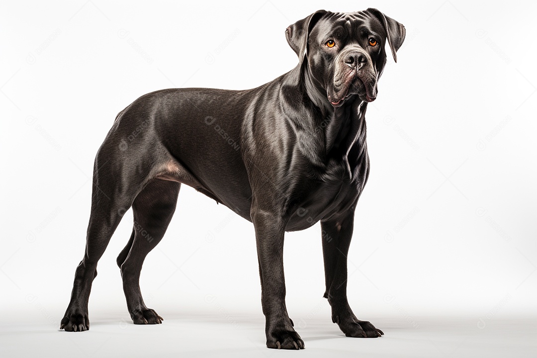 Um cachorro Cane Corso