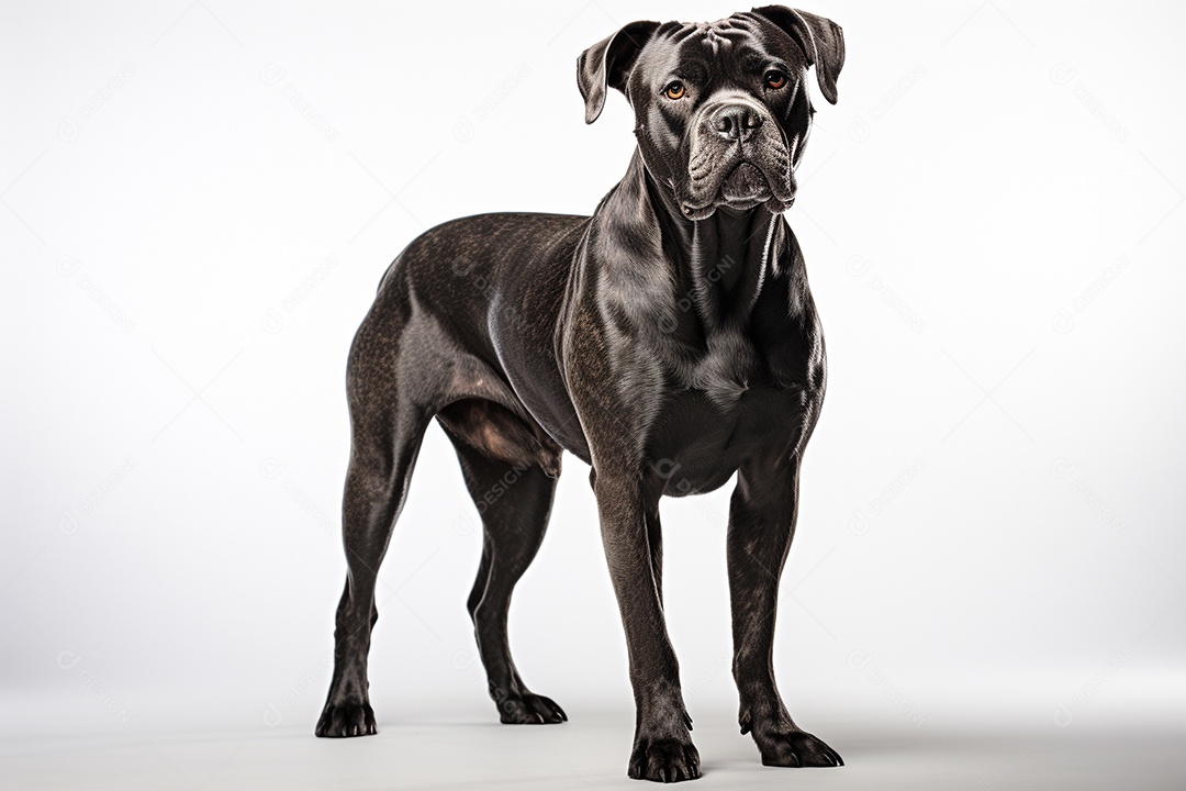 Um cachorro Cane Corso