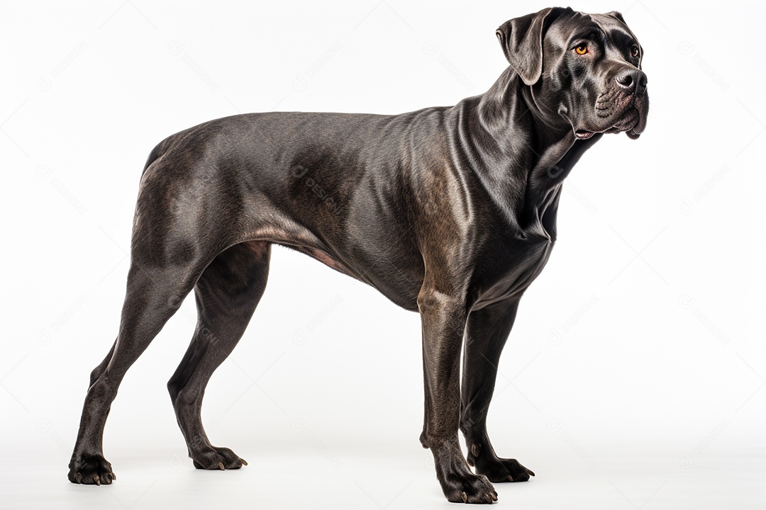 Um cachorro Cane Corso