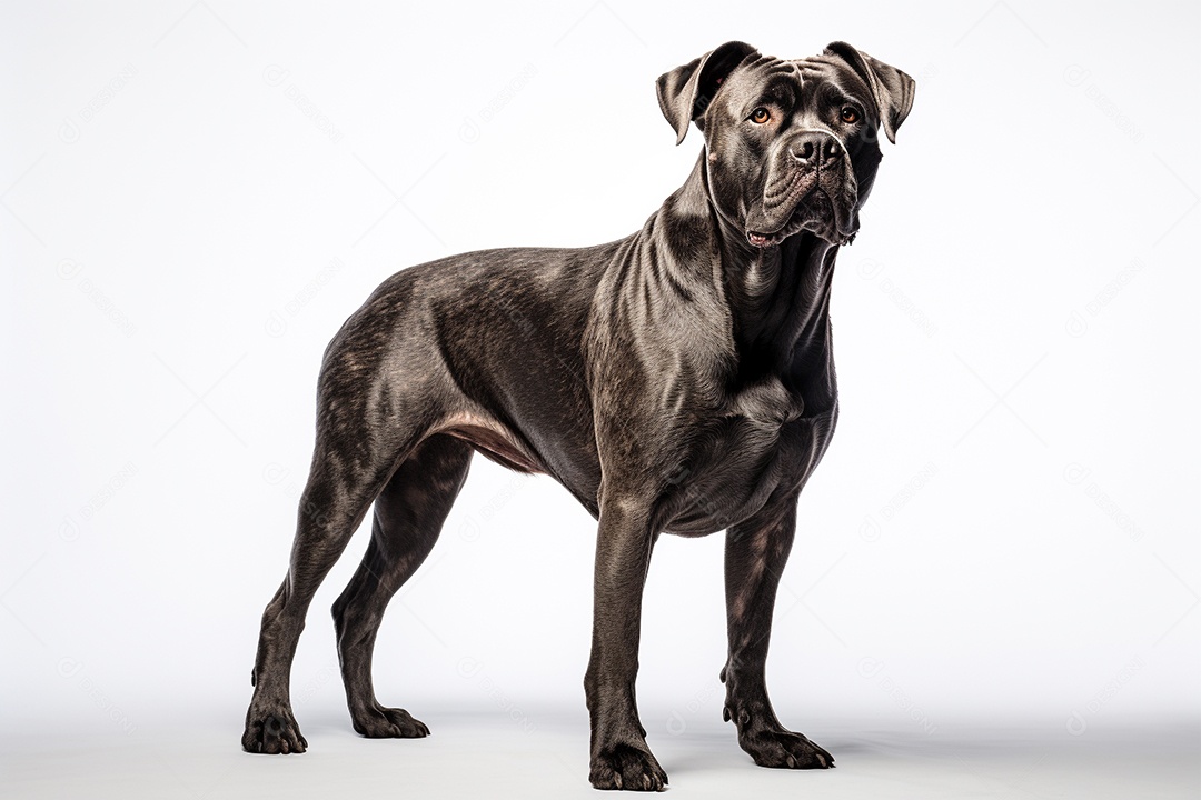 Um cachorro Cane Corso