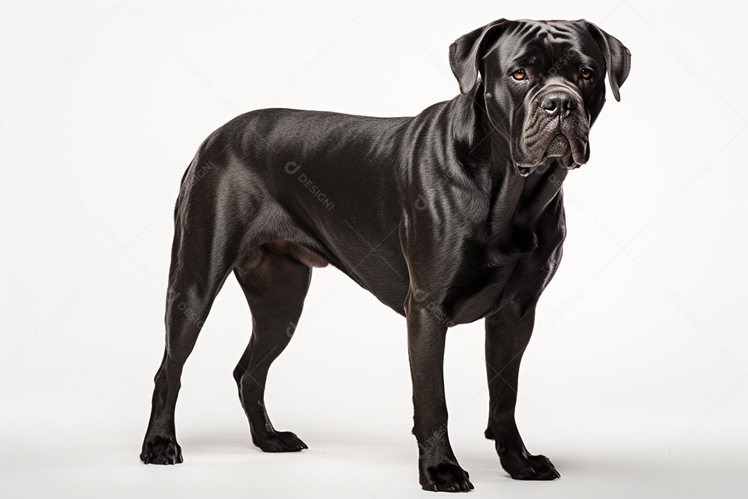 Um cachorro Cane Corso