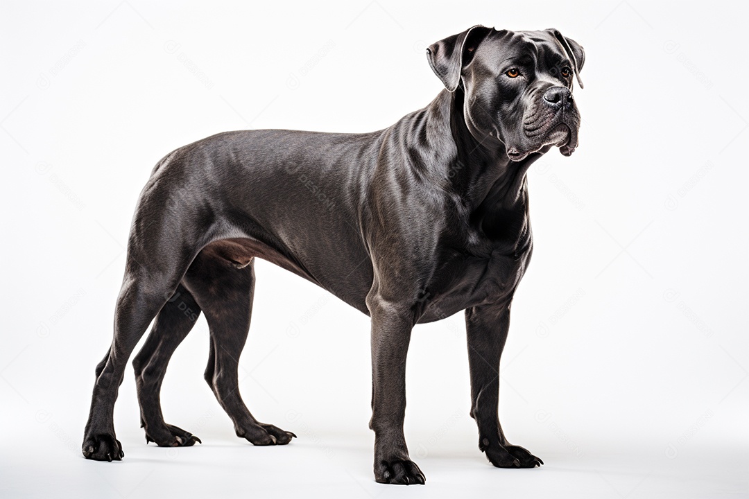 Um cachorro Cane Corso