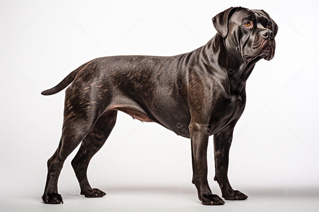 Um cachorro Cane Corso