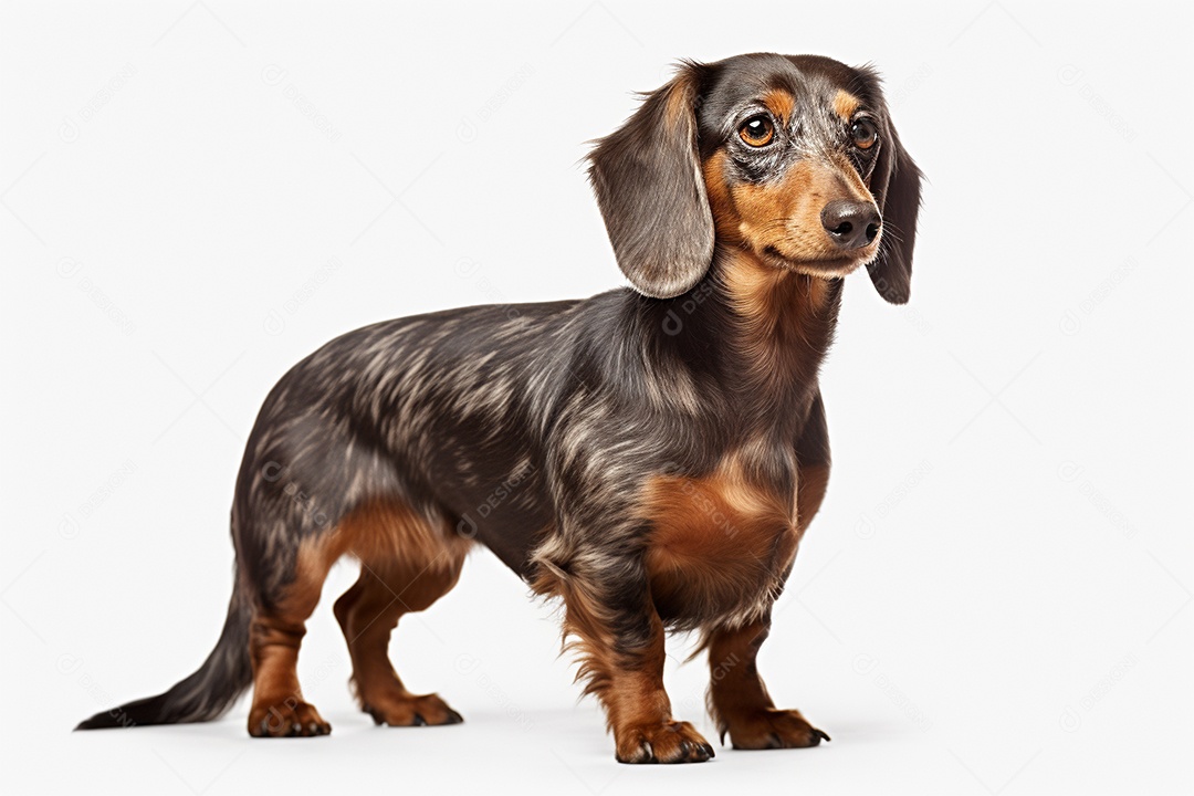 Um cachorro Daschund