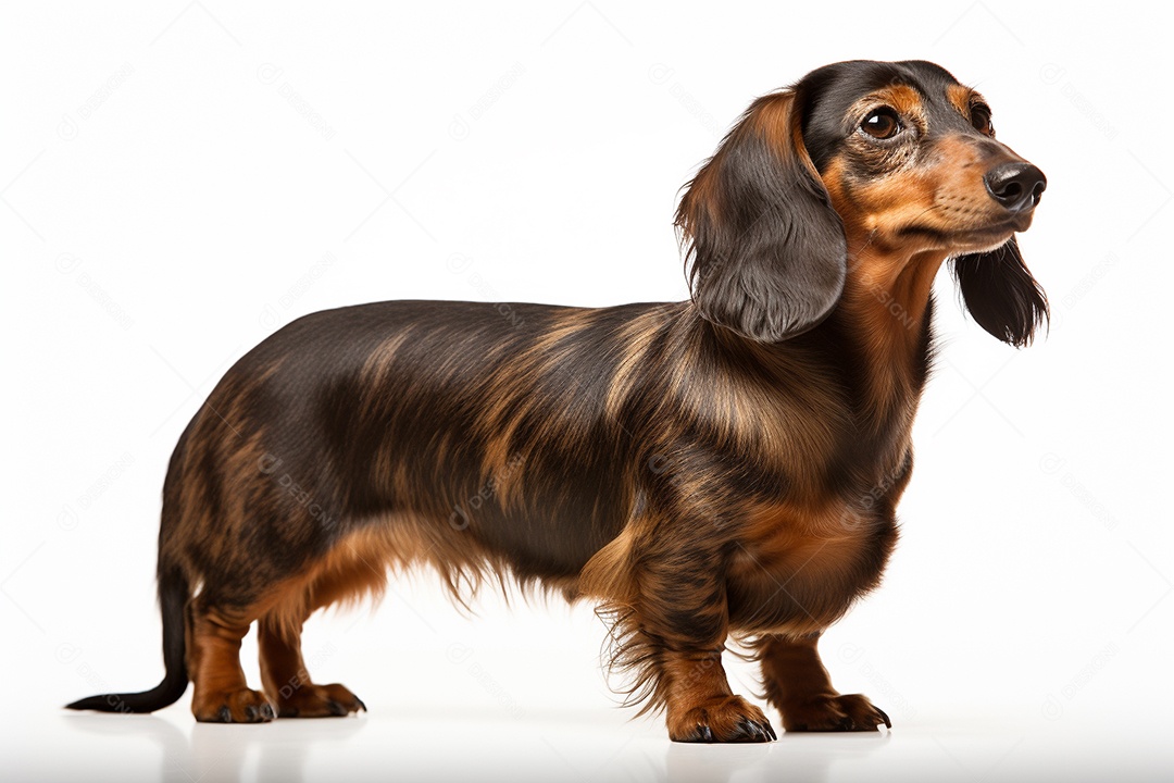 Um cachorro Daschund