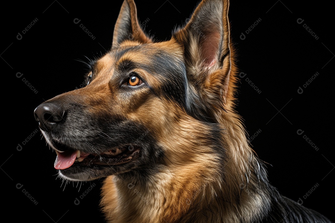 Um cão Ponteiro Alemão de Pêlo Curto