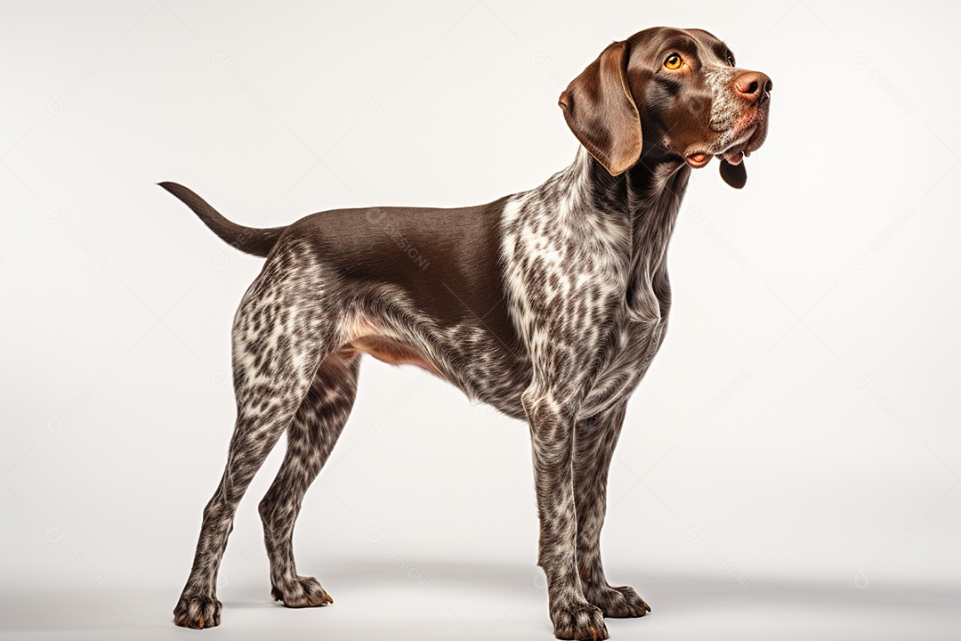 Um cão Ponteiro Alemão de Pêlo Curto