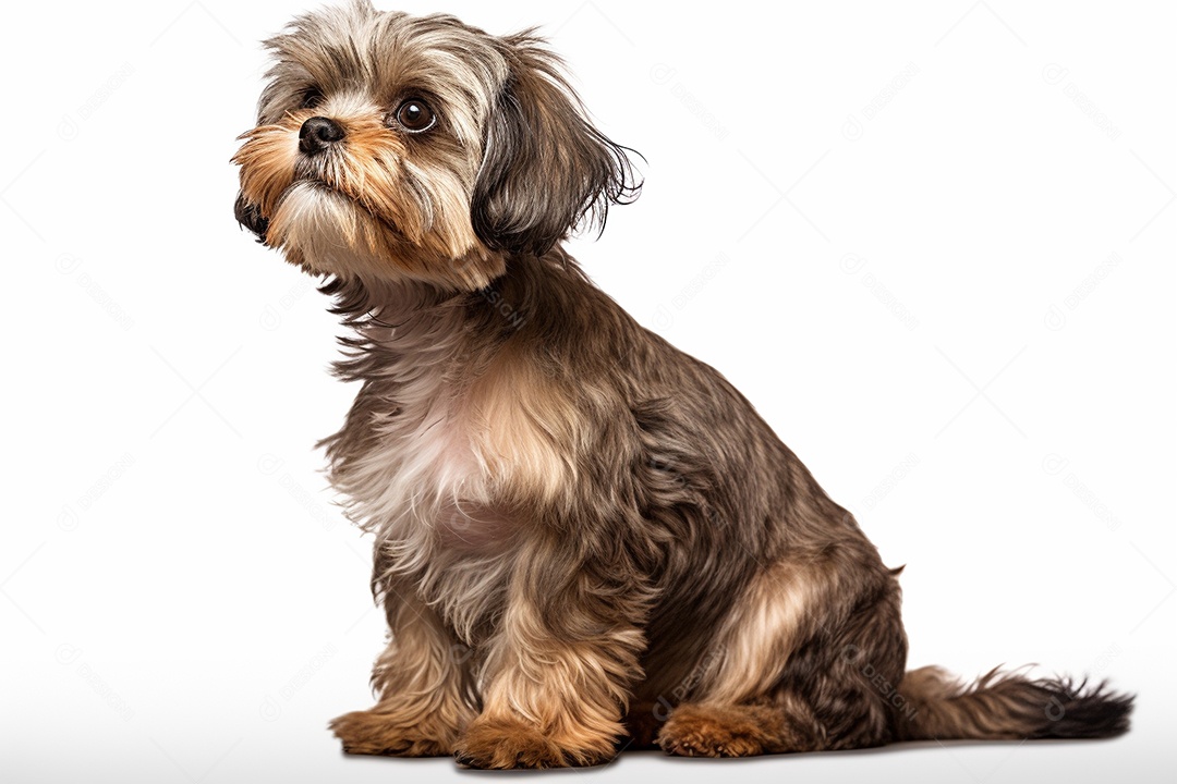 Um cachorro Shih Tzu