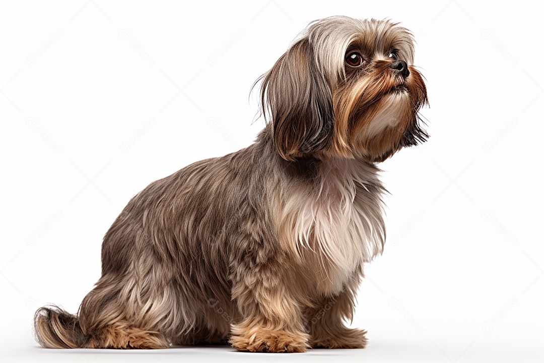 Um cachorro Shih Tzu