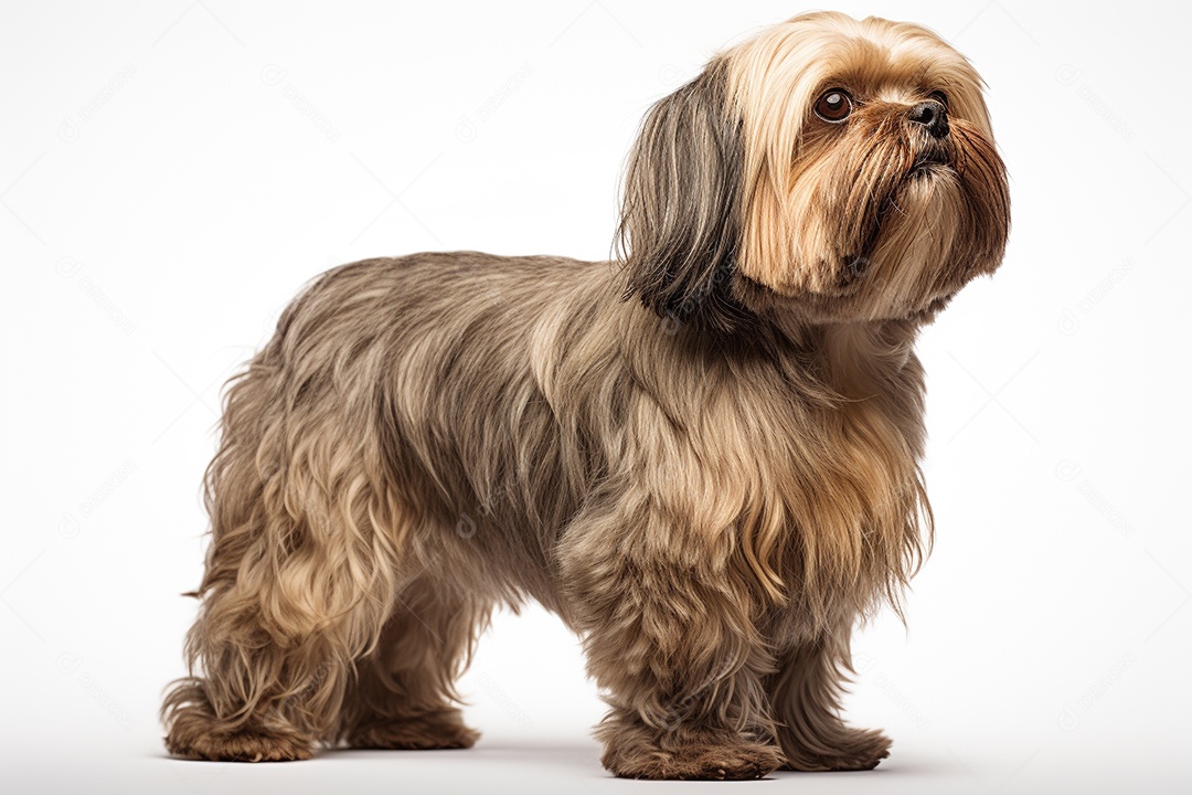 Um cachorro Shih Tzu
