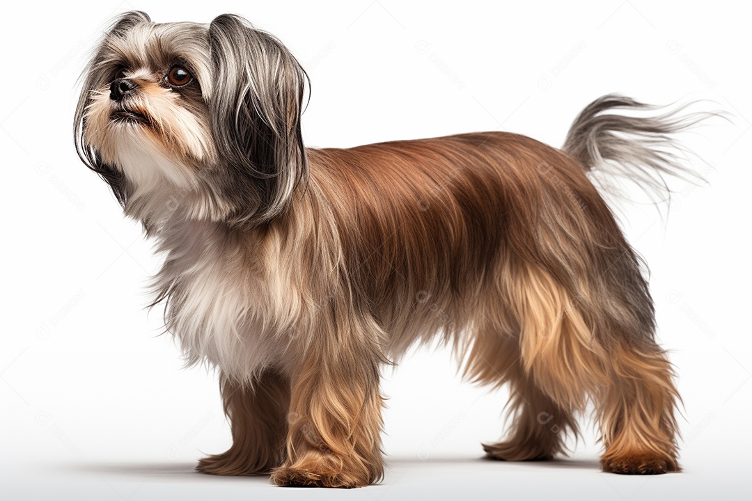 Um cachorro Shih Tzu