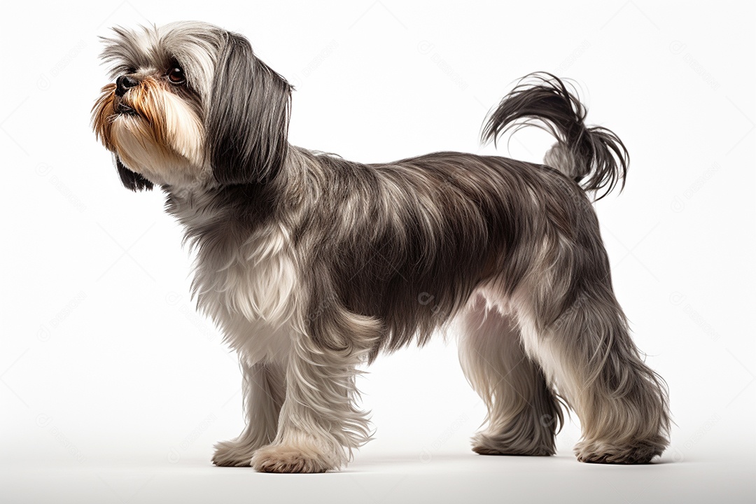 Um cachorro Shih Tzu