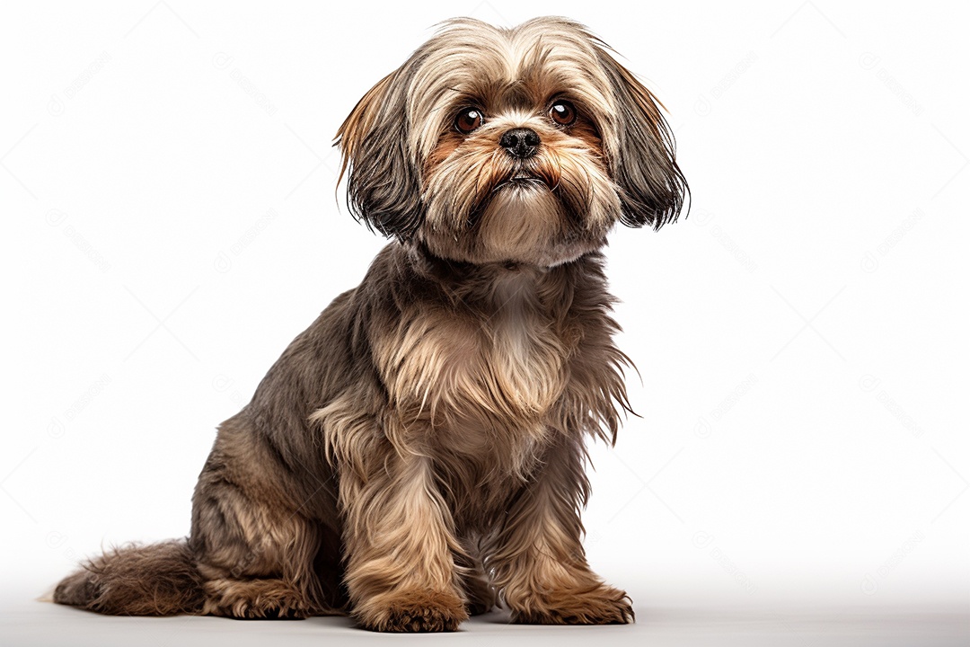 Um cachorro Shih Tzu