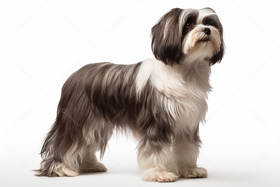 Um cachorro Shih Tzu