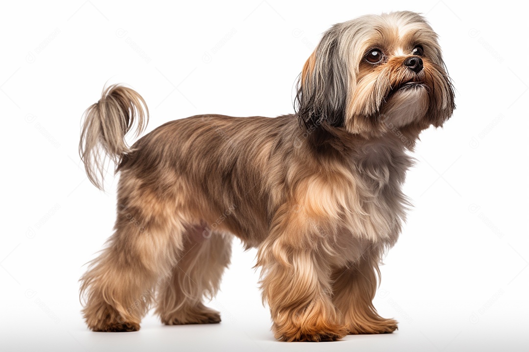 Um cachorro Shih Tzu