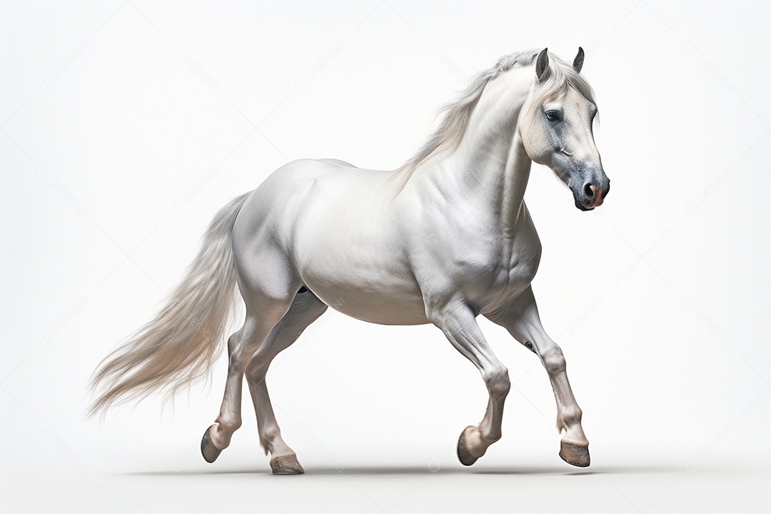 Cavalo Andaluz e Lusitano