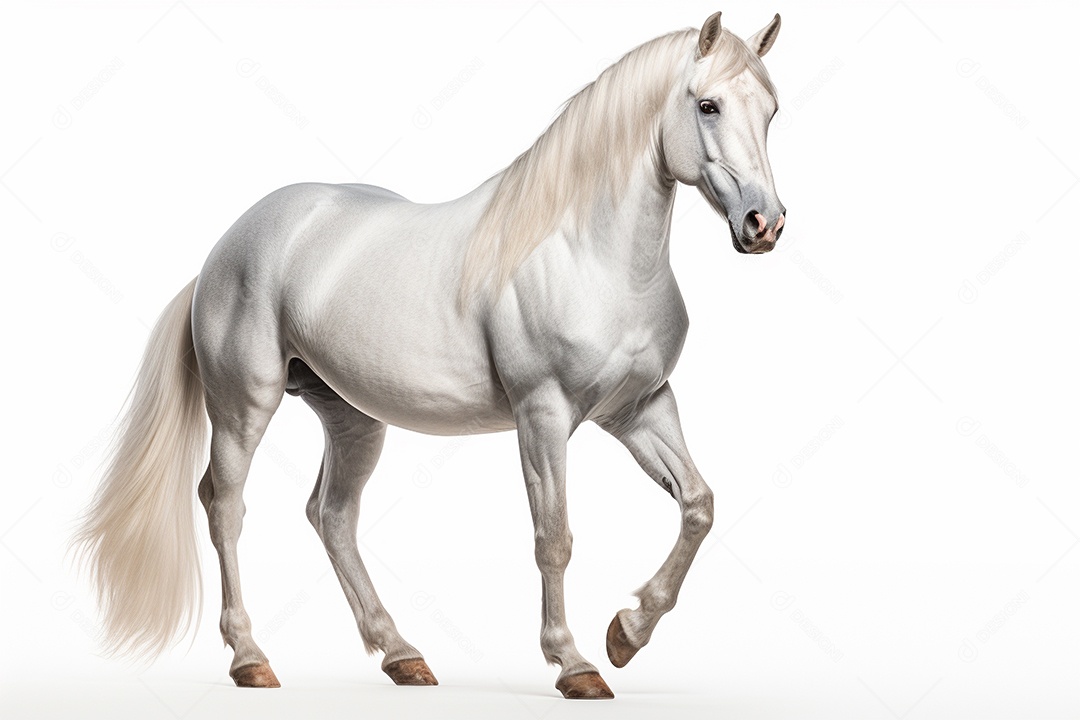 Cavalo Andaluz e Lusitano