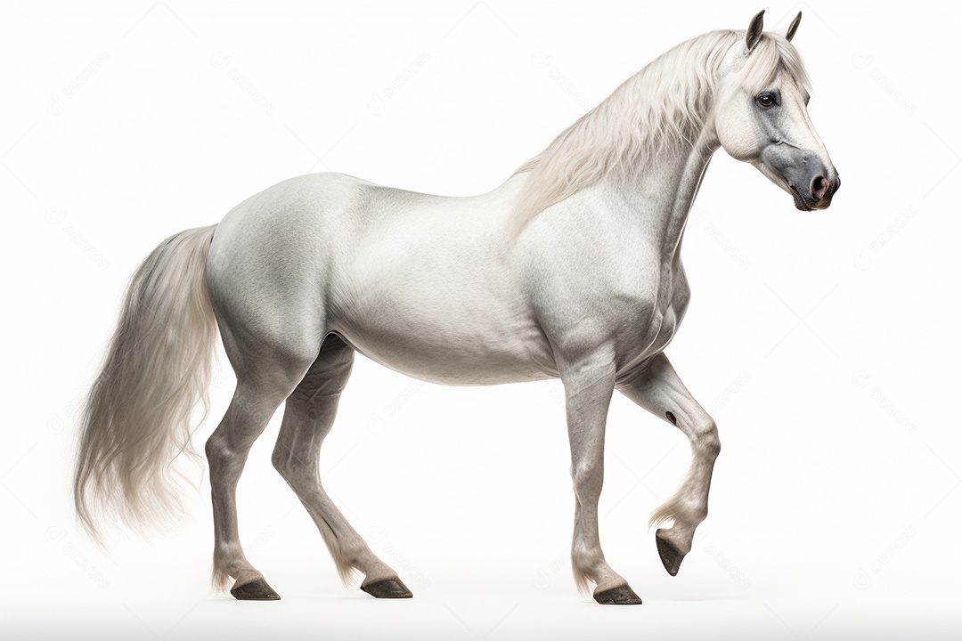 Cavalo Andaluz e Lusitano