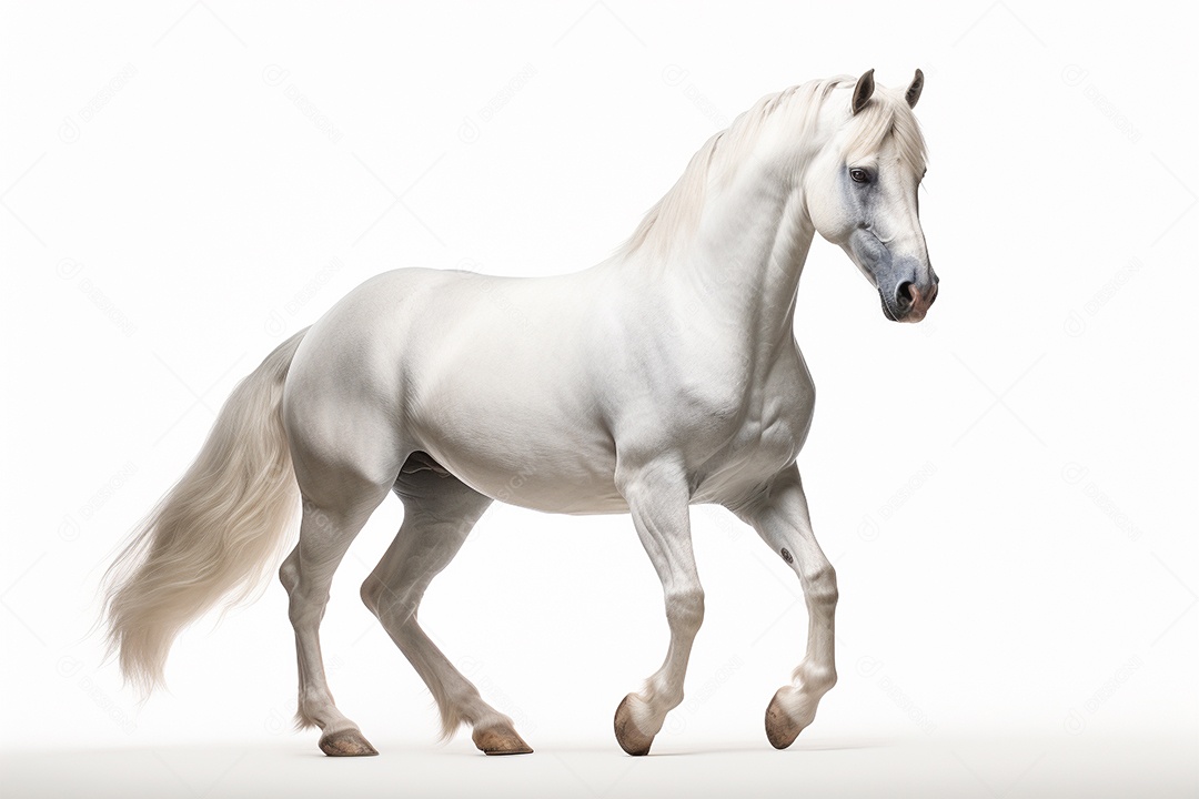 Cavalo Andaluz e Lusitano