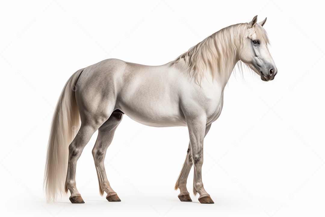 Cavalo Andaluz e Lusitano