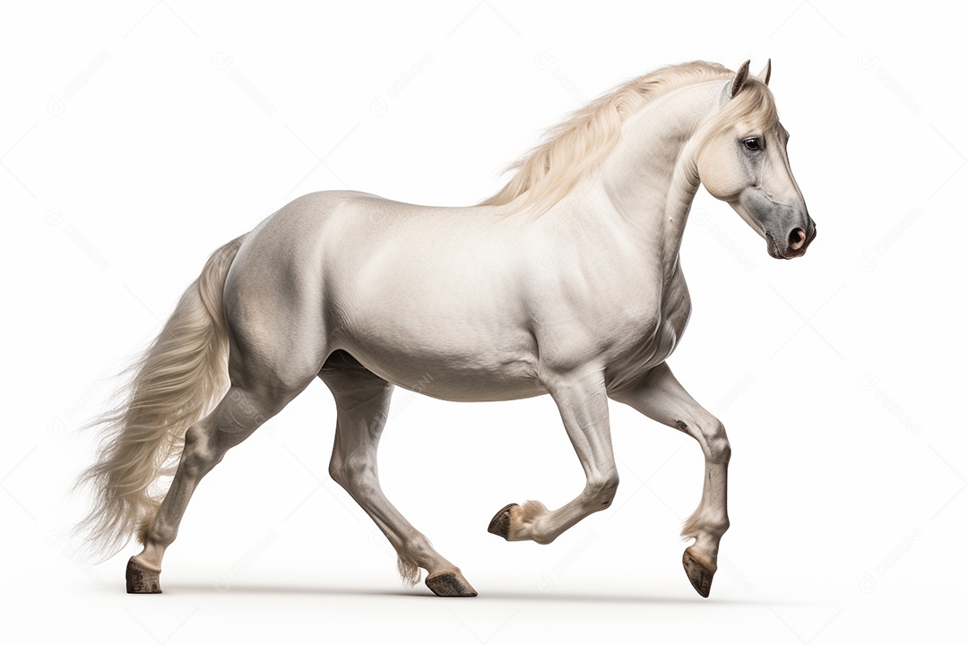 Cavalo Andaluz e Lusitano