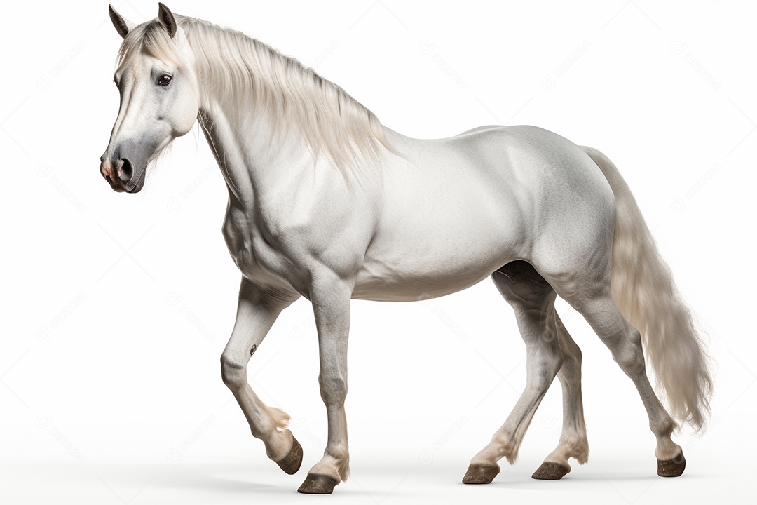 Cavalo Andaluz e Lusitano