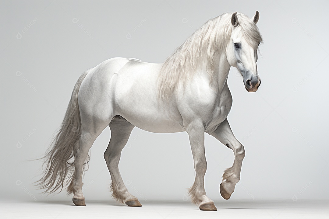 Cavalo Andaluz e Lusitano